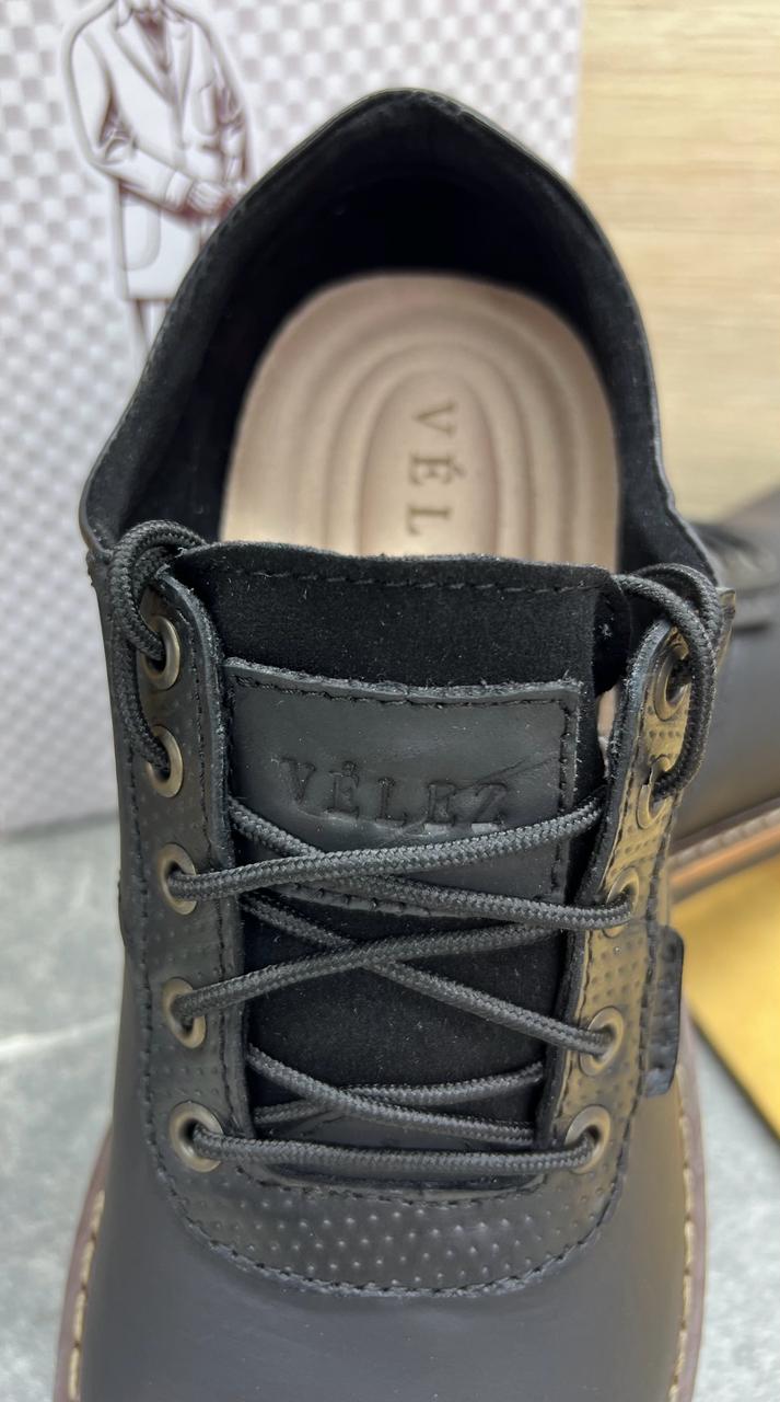 Zapato Casual Vlz de Cuero Genuíno